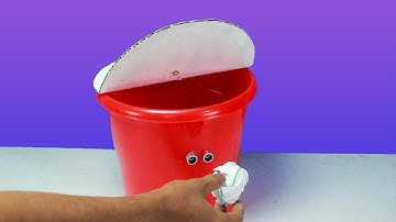 How To Make Smart Dustbin At Home | Arduino Project