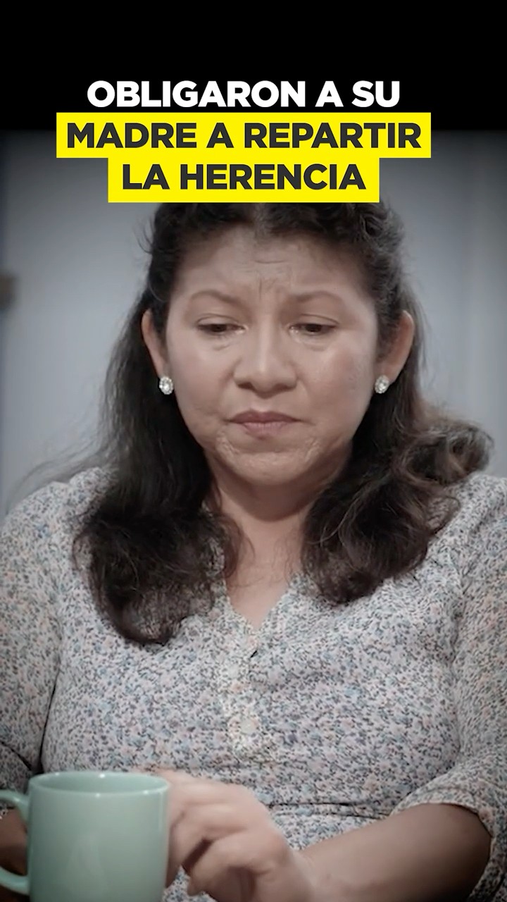 Obligaron a su madre a repartir la herencia