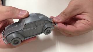 Foldable Vw Beetle Ender 3 Fiberlogy Inox