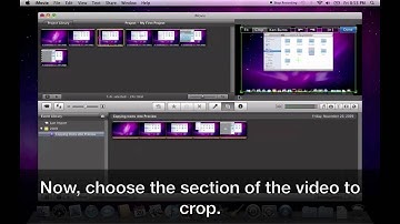 Cropping Screen Recordings with iMovie