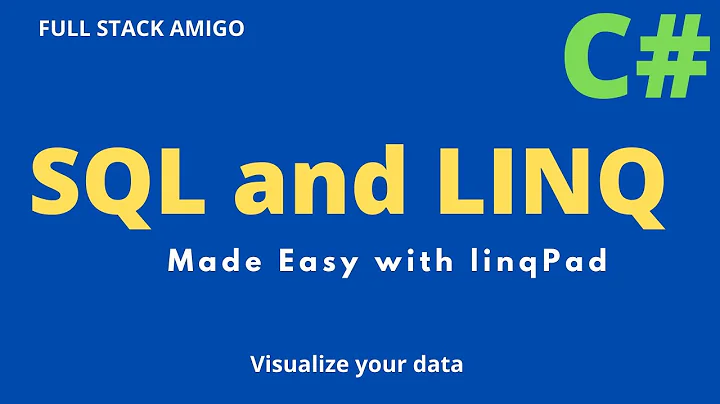 LINQPad Tutorial - SQL and LINQ Made Easy with LinqPad - C#.NET