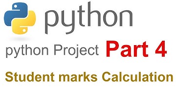 Student marks calculation using Python