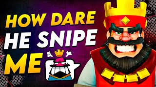 I Got *SNIPED* By Clash Royale's #1 Sniper