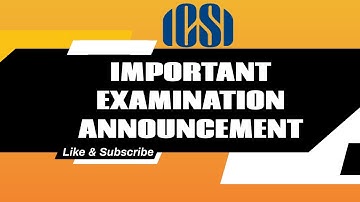 CS IMPORTANT EXAMINATION ANNOUNCEMENT for Foundation program in CS August 2021 exam