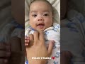 BAYI 2 BULAN NGOCEH | mengajak bayi ngobrol dan bersolawat  dpt menstimulasi kemampuan berbicaranya
