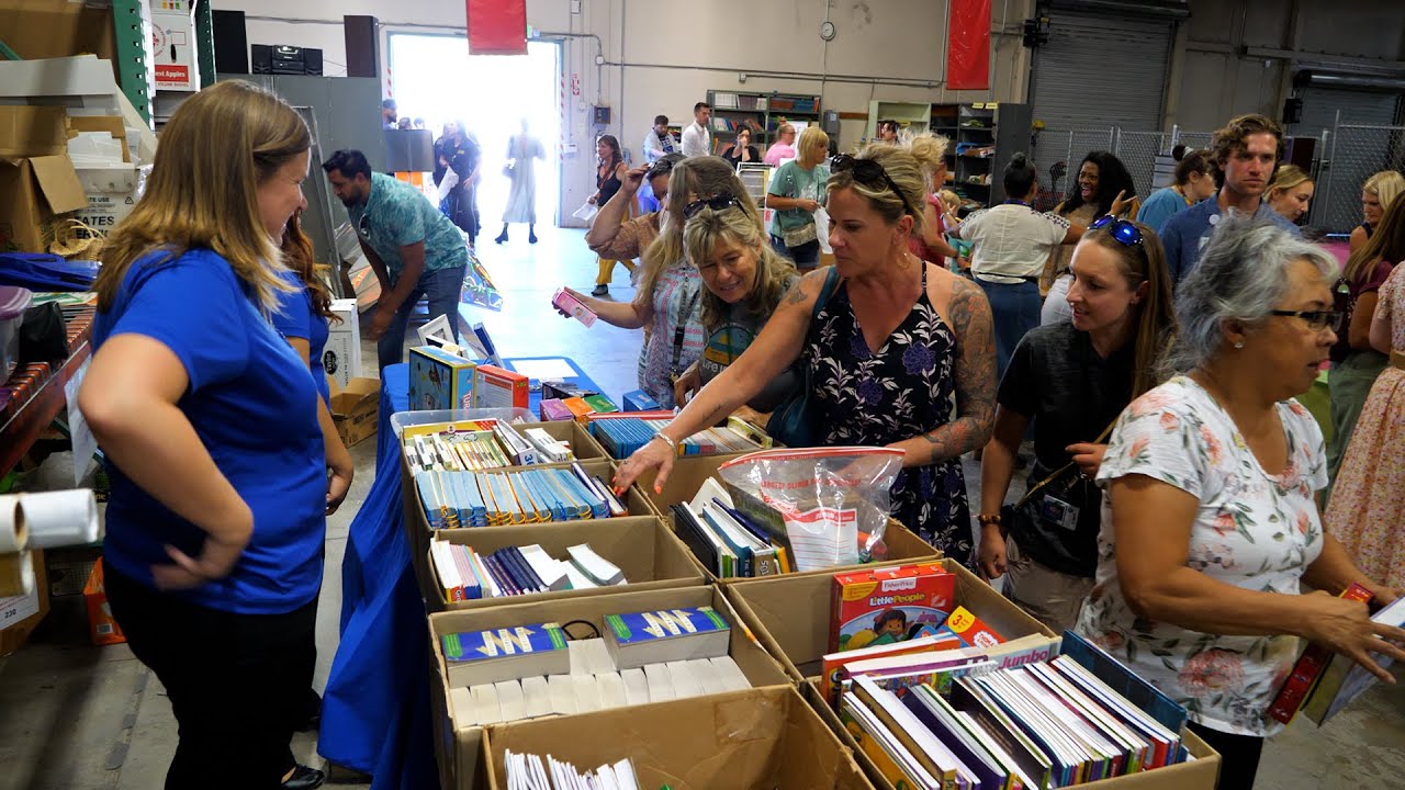 Thank you for donating to the Teachers' Warehouse! YouTube