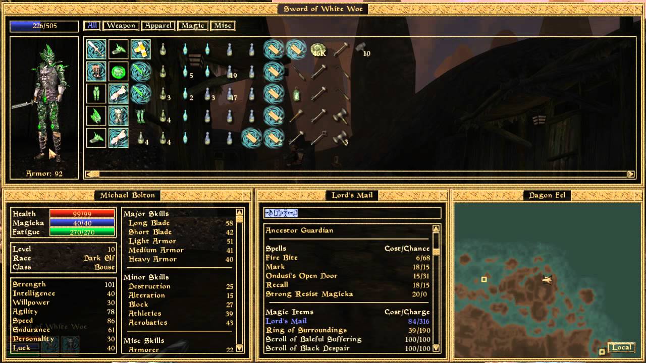 Let's Play Random: ES III Morrowind E24 gaming logo