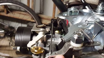 How to make a working throttle on a 301 Predator engine after removing the governor