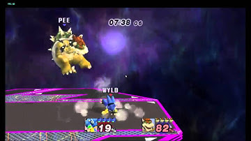 Wyld (Sonic) Vs. Bowser  Project M 3.6 Netplay