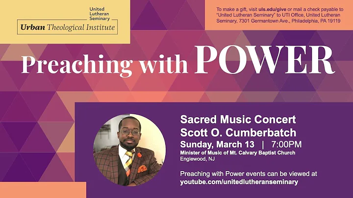 2022 Preaching with Power - Sacred Music Concert w...