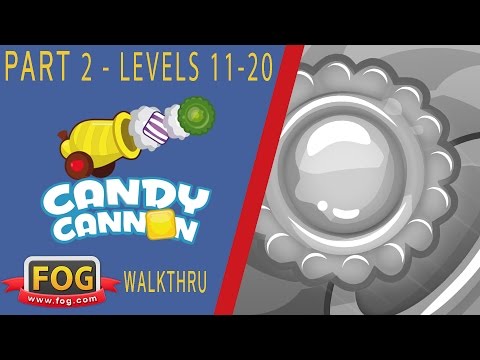Candy Cannon Game Walkthrough - Levels 11-20