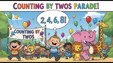 Counting by Twos Parade Adventure | Fun Kids Learning Song
