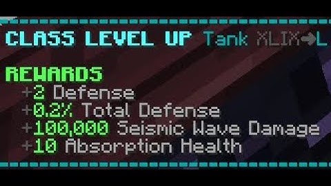 Class Average 50: The Long Grind Begins (Tank 50 - Hypixel SkyBlock)