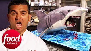 Buddy Whips Up A Terrifyingly Awesome Shark Cake! | Cake Boss