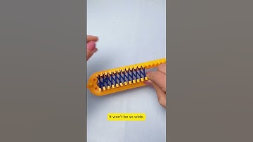 Easy Loom Knitting Starting Your First Scarf | part 1