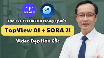 TopviewAI tích hợp Sora 2 : Bí Quyết Tạo Video Quảng Cáo Kiếm Tiền Online
