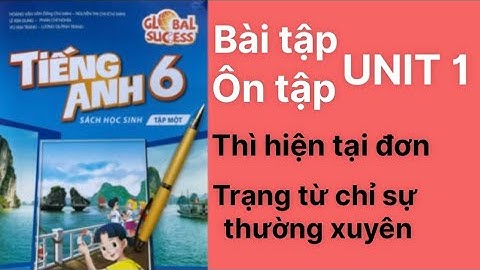 Bài tập tiếng anh lớp 6 mới unit 1 năm 2024