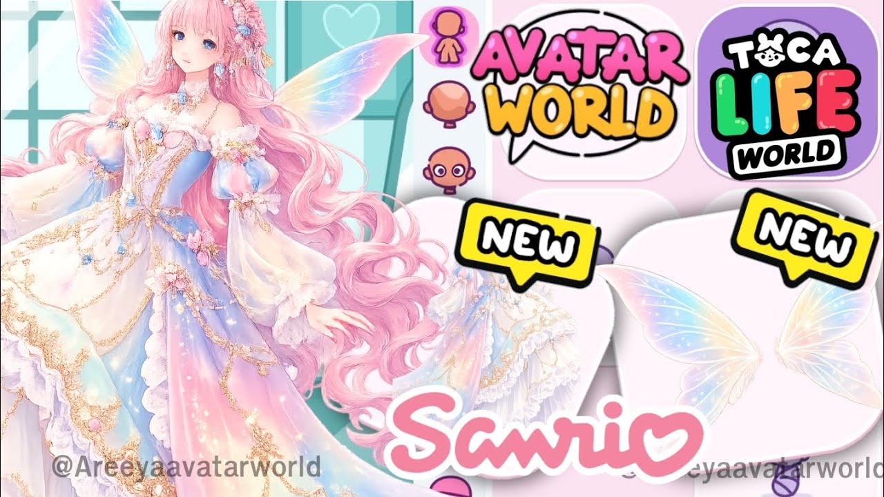 КАК СДЕЛАТЬ НОВУЮ РАДУЖНУЮ ПРИНЦЕССУ ТАКОЙ МИЛОЙ 🌈 В МИРЕ АВАТАРА И МИРЕ ТОКА-БОКА 😍🌍