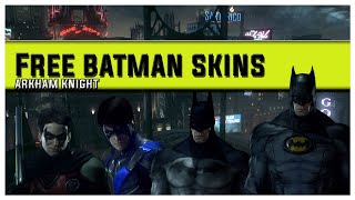 Batman Arkham Knight - How To Get Free Skins PS4 - Skin Preview