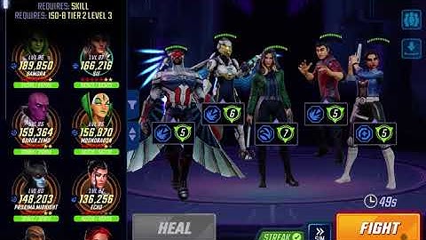 Doom Raid 3.4 First Impressions Skill Nodes 1 & 2 Marvel Strike Force MSF