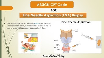 Fine Needle Aspiration CPT code 2020 | Fine Needle Biopsy CPT Code | Medical Coding.