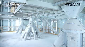 Modern Poultry Feed Pelleting Plant | 300TPD Turnkey Project by ABRICATE