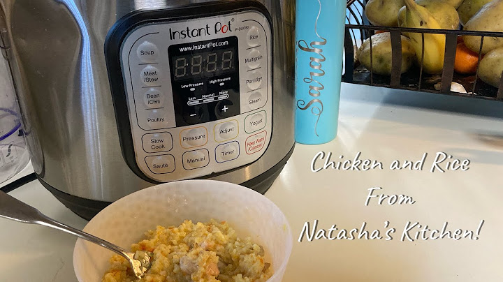 Natashas kitchen instant pot chicken and rice