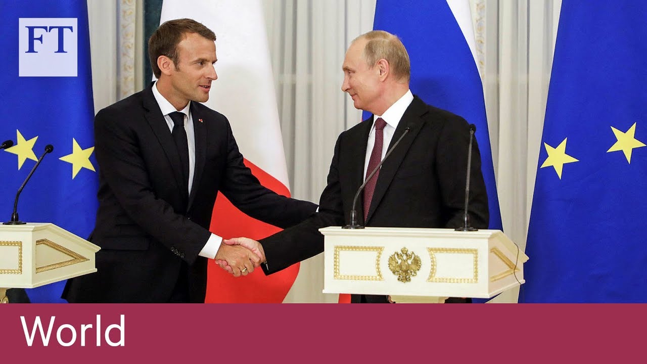 Film backdrop image for Putin supports Macron attempt to save Iran deal (2018)