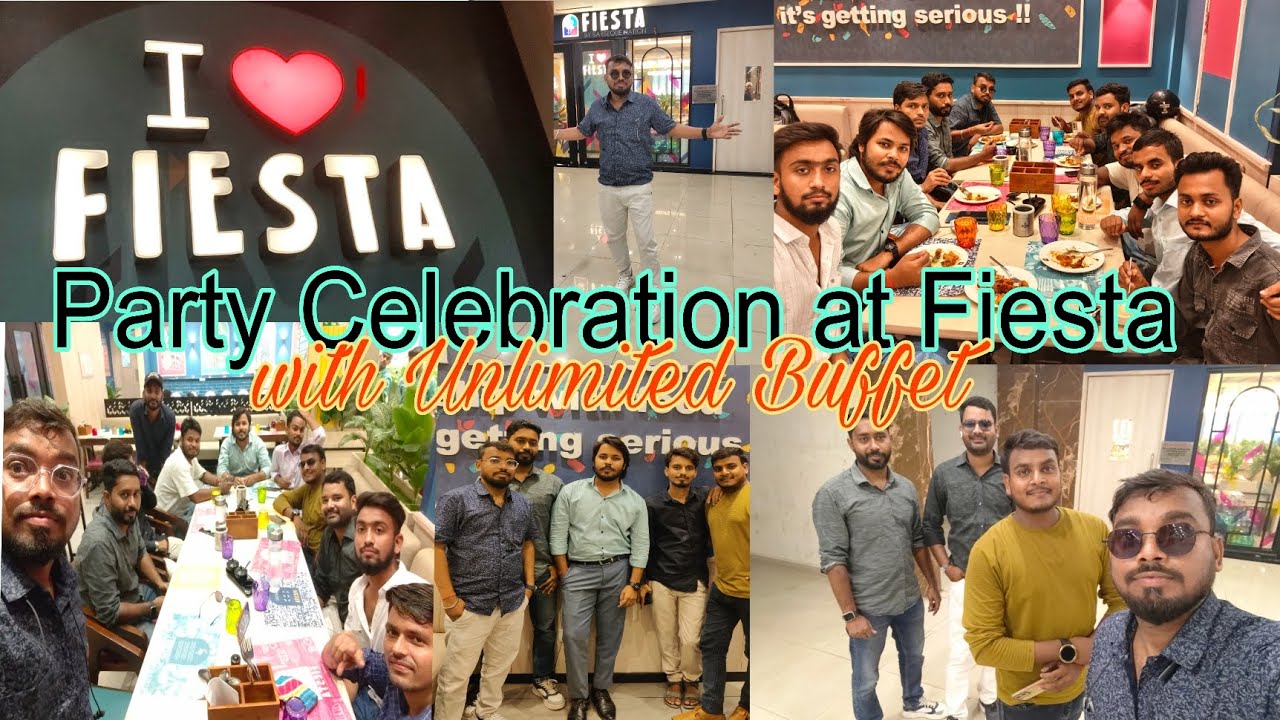 Party Celebration at Fiesta by  Barbeque Nation Patna ,Ashoka mall | Unlimited Buffet Lunch | BBQ