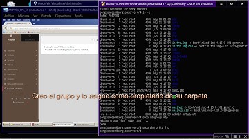 Ejercicio 3: Servidor FTP instalado y configurado con Webmin