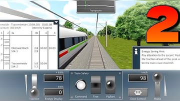 DB TRAIN SIMULATOR | GAMEPLAY PART 2 | THUNDER GAMING