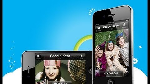Skype 3G Video Calls on iPhone