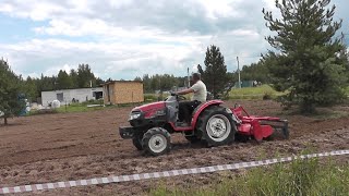 Превращение  ЦЕЛИННОГО участка в ровный,стильный участок под посев газона  в Московской области.