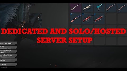 The Front: Dedicated & Solo/Hosted Server Basics