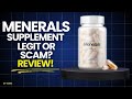Menerals Supplement Review: Legit Or Scam? | What’s Actually Inside the Formula?