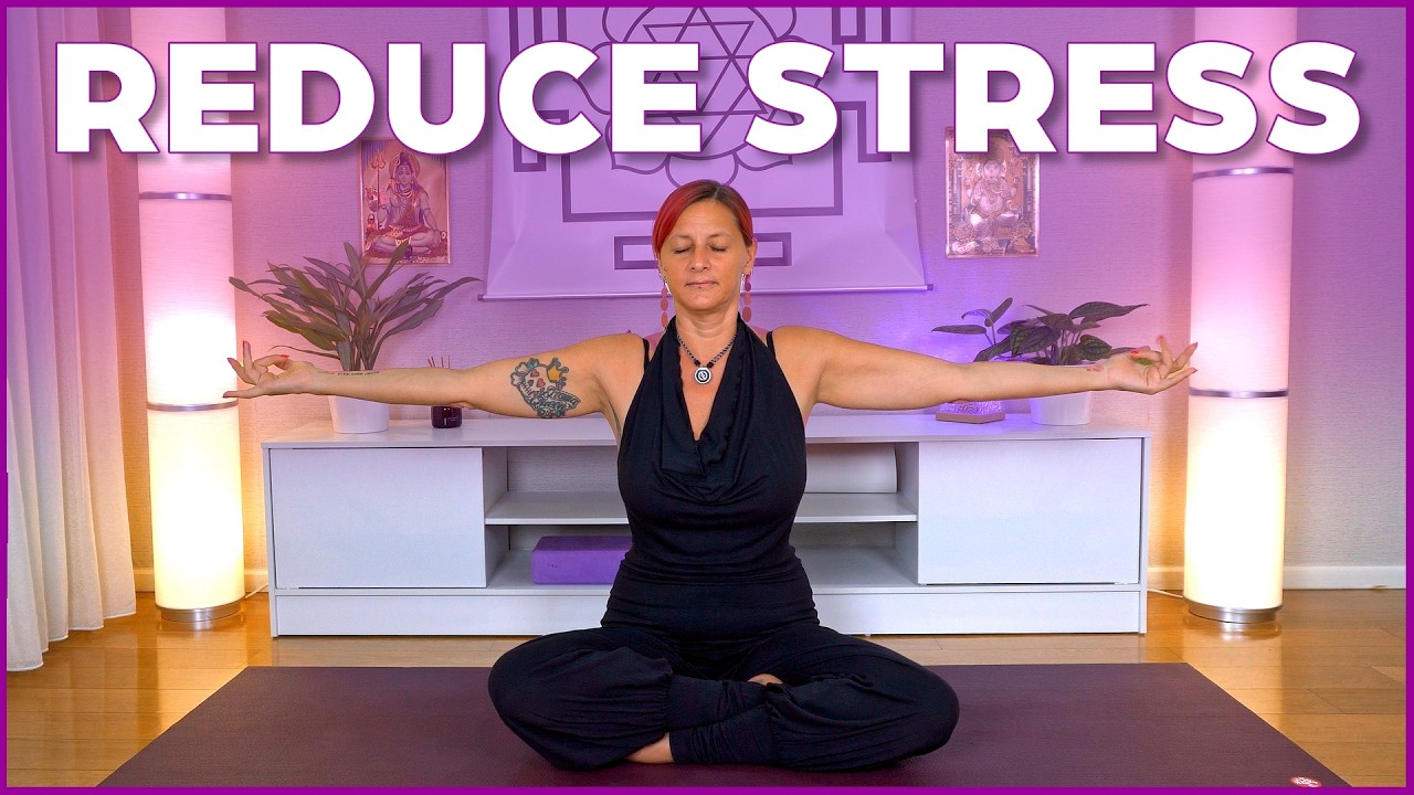 Kundalini Yoga | Stress Relief & Nervous System Reset - YouTube