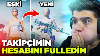 TAKİPÇİMİN HESABINI FULLEDİM! 😮 24.300 UC'YE EN İYİ FULLEMEYİ YAPTIK | PUBG Mobile