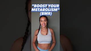 How to “Boost your Metabolism”? The BMR explained. #fitnesstips #nutritiontips # screenshot 5