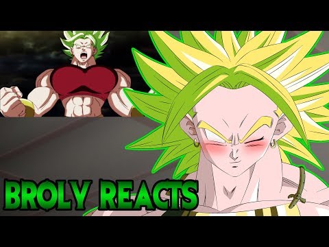 Broly Reacts To Kale VS Goku (Animated)