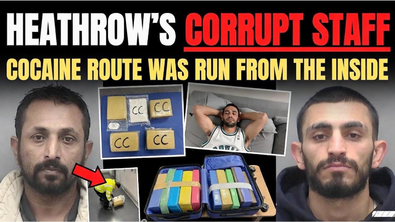 CAUGHT : Corrupt Airport Staff Used Heathrow to Smuggle MILLIONS in ...