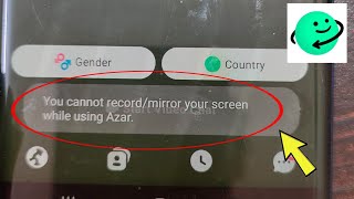 Fix Azar | You cannot record / mirror your screen while using azar Problem Solved screenshot 4