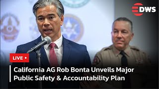 LIVE: California Attorney General Rob Bonta Announces New Public Safety Measures | BREAKING | AC15