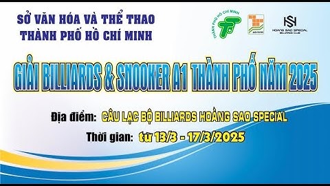 [B.LUẬN] Nguyễn Trung Kiên (Gò Vấp) VS Lê Đức Huy Khiêm (Q6)- 3 BĂNG A1 TPHCM 2025