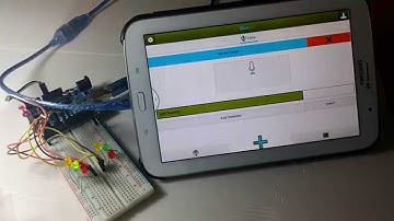 Voice Recognition Arduino-Android Demo