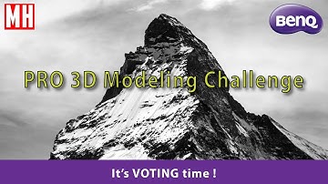 MH Tutorials PRO 3D Modeling challenge : It