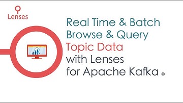 Browse Topic Data with Lenses SQL | Lenses for Apache Kafka ®