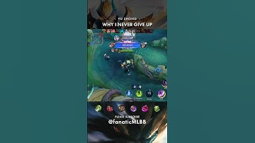 ✅ Yu Zhong - Why I never Give Up till the end 💪🏻 #yuzhonggameplay #yuzhong #mobilelegend #mlbb