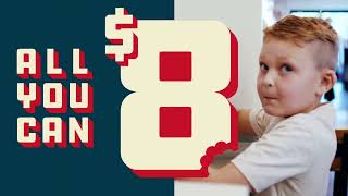 All You Can $8 Duncan, SC (:30) [Lunch]