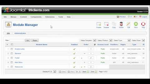 Joomla How To: How to install a module in Joomla 1.5.mp4