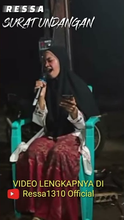 SURAT UNDANGAN - COVER RESSA || SUARANYA MERDU DAN TINGGI #shorts #viral